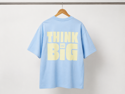 88907F17-25FE-43A0-A908-24BDD6A54C01 THINK BIG T-shirt