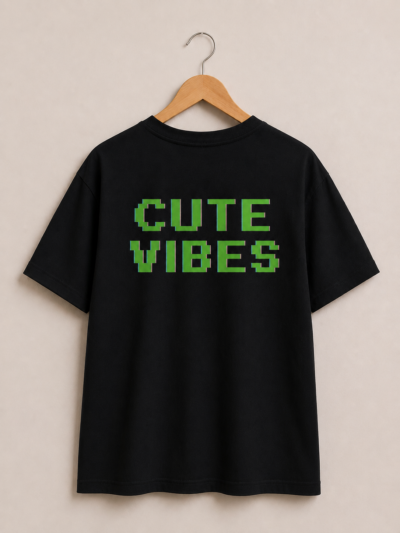 A655F4B9-7B4A-4A1D-A596-A0D29BB7DC5E CUTE VIBES T-shirt